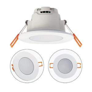 Downlight Encastrar LED Xelim Redondo Aro Branco 5w IP65