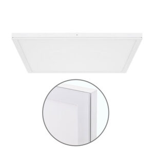 Painel Saliente Slim Quadrado 60x60cm Branco 48w - CCT Seleccionável 3000k/4000k/6000k