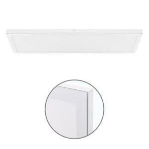Painel Saliente Slim Rectangular 30x120cm Branco 72w<br>CCT