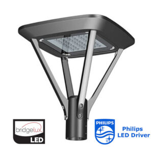 Luminária de Poste 10w-100w 4000k 240Lm/W Chip Led BRIDGELUX - Driver Philips