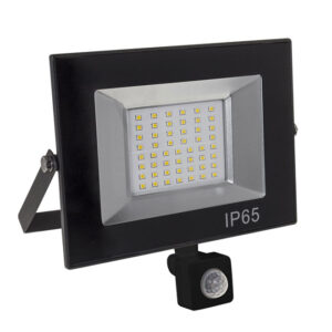 Projector Exterior IPAD Preto C/ Sensor 20w SMD 6500k 1400lm IP65