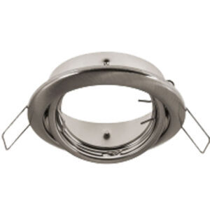 Aros Gu-10 Orientável Redondo Niquel