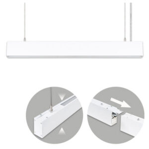 Linea Led Suspensa Dupla Branco 60/120cms 3000k/4000k/6400K IP20