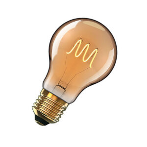 Lâmpada E27 GLS A60 CLASSIC DECOLED Ambar Regulável 5W 1800K 280lm