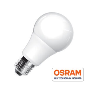 Lâmpada E27 A60 9w 150lm/w OSRAM