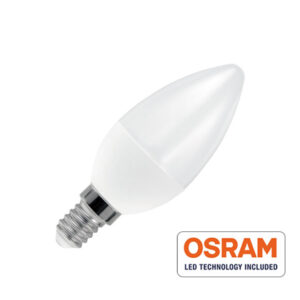 Lâmpada E14 C37 6w 150lm/w OSRAM