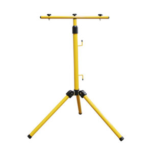 Tripé para 2 projectores altura ajustável 80cm a 132cm