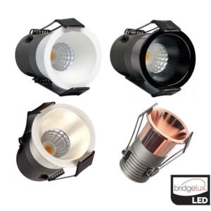 Foco COB Encastrar Redondo 130lm/w CCT 3k/4k/6k BRIDGELUX<br>3 Anos Garantia