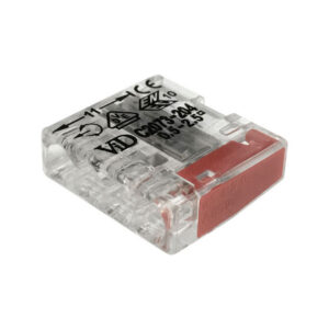 Ligador p/ Fio Rígido 4 Entradas 0.5 a 2.5mm