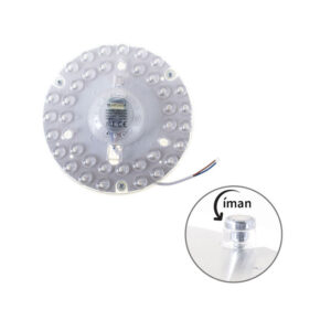 Placa Led Magnética Redondo 18w 3000k/4000k/6400k 1500lm IP20