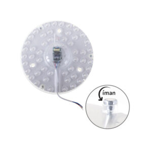 Placa Led Magnética Redondo 24w 3000k/4000k/6400k 2000lm IP20