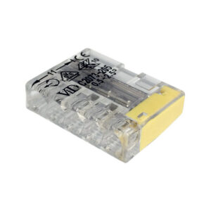 Ligador p/ Fio Rígido 5 Entradas 0.5 a 2.5mm