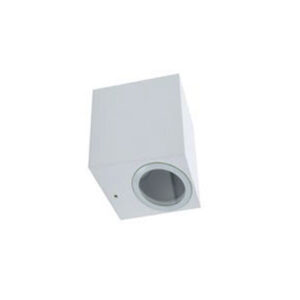 Aplique Led Parede Rectângular 1xGU10 Branco IP44