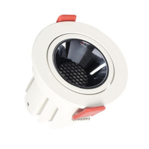 Foco Embutir Redondo Branco Orientável 5w/8w/12w CCT 130lm/w Chip BRIDGELUX<br>3 Anos Garantia