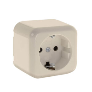 Tomada Schuco Simples IP20 Marfim