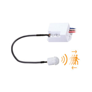 Sensor Infravermelhos embutir pequeno 200w 120º-360º 8m IP20