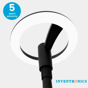 Luminária de Poste 60k 4000k 166Lm/W  Driver INVENTRONICS  - IP65 IK08 Ø520mmx317  Diâm. Poste 61mm 5 Anos Garantia