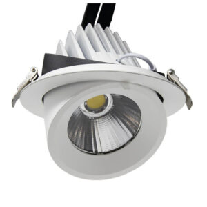Downlight COB Led Embutir (Nose) 18-24w CCT 3000 lm Chip BRIDGELUX
