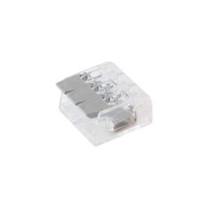 Ligador p/ Fio Flexível 3 Entradas 0.14 a 4mm<br>Cx de 100uni