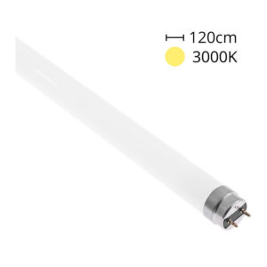 Lâmpada Led T8 120cms 18w Fase e Neutro Mesmo Lado 3000k