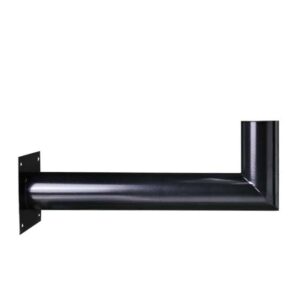 Suporte Aço Preto para Luminária 540x215mm Diametro 75mm