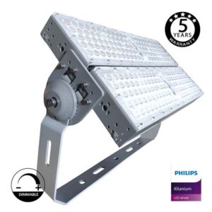 Projetor Estádio 600w / 1200w 5000k 40º Drive PHILIPS Xitanium Chip BRIDGELUX 150Lm/W