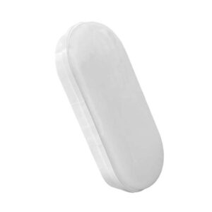 Plafond Led Oval Branco 12w 3000/4000k IP65