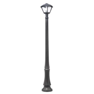 Aplique Preto IP55 E27