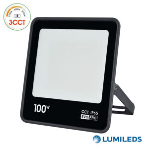 Projector IPAD 100w Preto EVO CCT 12 000Lm Led Lumileds 5 Anos Gar.