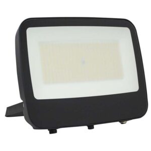 Projector 200/150/100w Preto CCT IP66 140Lm/w Chip Lumileds Vidro Anti Encadeamento + Válvula Anti Condensação