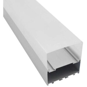 Calha Alumínio Saliente Pode colocar Transformador <BR>(L)60 x(A)65 x(I)35,9x32,84 x 2M (35,9x26,7)