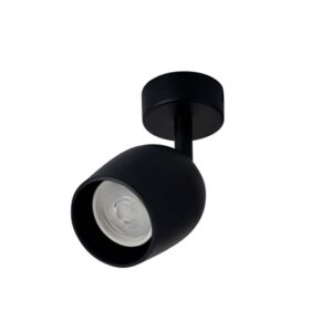 Aplique De Tecto Preto Para GU10 IP20