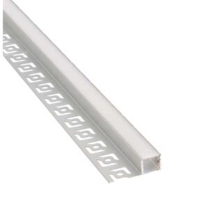 Calha Aluminio Encastrar Em Pladur Canto (L)34,64 x (A)13,86 x (I)13.65mm x 2M