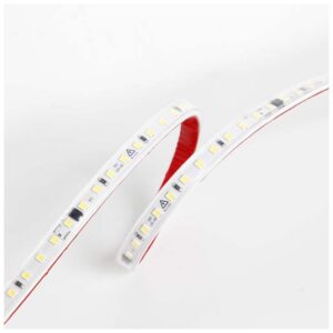 Fita Led 220v 8w/m IP65 SMD 2835 100lm/w 120Leds/m corte 10cm Liga Direto