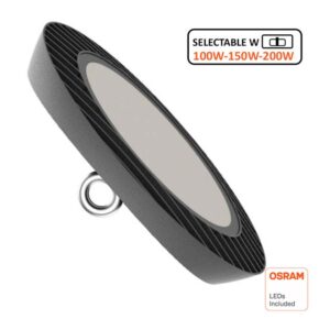 Campanula Led UFO 200-150-100W SMD  4000 - 5700K OSRAM 140lm/w