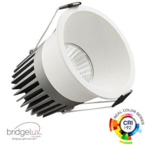 Downlight Branco 18W-24W LUCERNA - 38° - UGR11 - 2700K+CCT 120Lm/w Ø83x955mm