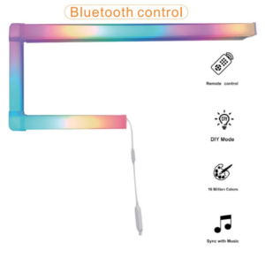 Aplique de Parede LED 10W - Ambient Light - RGB DIGITAL + Comando Infravermelhos + App - 150cm