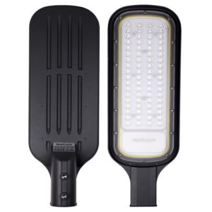 Luminária Exterior Poste 100w 8000lm IP65 6400k  Poste Ø50mm  165x485x62