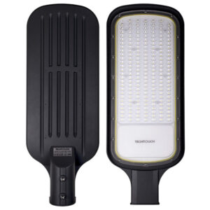 Luminária Exterior Poste 200w 16000lm IP65 6400k  Poste Ø60mm  235x623x72