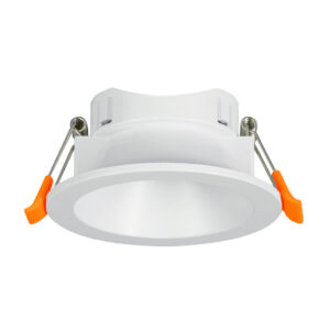 Aro GU-10 Encastrar Redondo Plástico Branco Alt.4xØ8,3cm F7cm