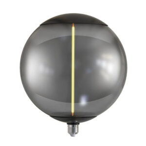 Lâmpada LED de Filamento em Vidro Fumê BIG - 4W E27 - G250 - Âmbar
