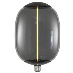 Lâmpada LED de Filamento em Vidro Fumê BIG - 4W E27 - T178 - Âmbar