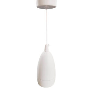 Candeeiro de Teto Suspensão Branco GU10 Ø55x125mm cabo 1,8m Regulavel