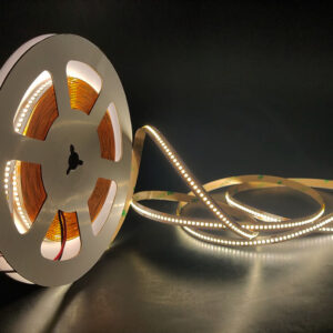 Fita Led 24v 12w IP20 120Lm/W SMD2025 280Leds/m corte cada 24mm 10mts