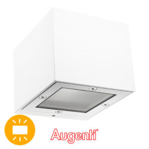 Aplique Parede 1xG9 IP65 Branco Luz Para Cima e Para Baixo C.9,5xL.82xAlt.11cm alumínio+vidro