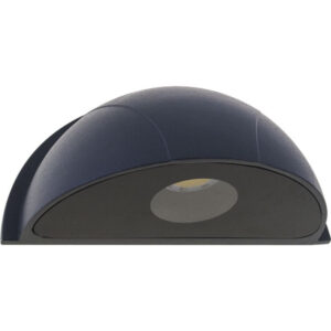 Aplique Parede 3W 120lm 4000K IP54 antracite C.16,5xL.8,5xAlt.8cm alumínio+vidro
