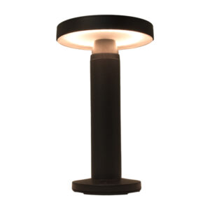 Candeeiro de mesa Solar 2w 2700k 180lm Dimável - Pode ser carregado por USB Inclui cabo 217xØ130 Alumínio+PC+ABS