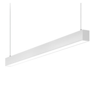 Linea Led Suspensa Branca 1200mm 40w CCT 3000/4500/6000K 140lm\w Drive GXtronic